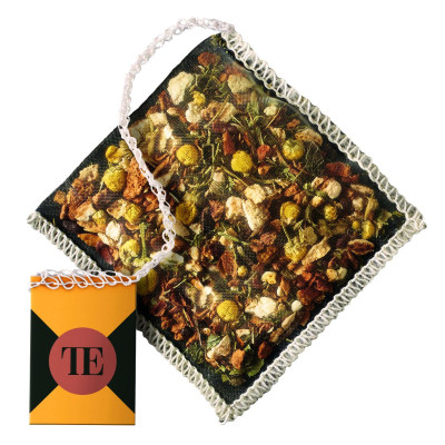 Teahouse Exclusives Bylinky a med 3,5g 100 luxusních hedvábných sáčků