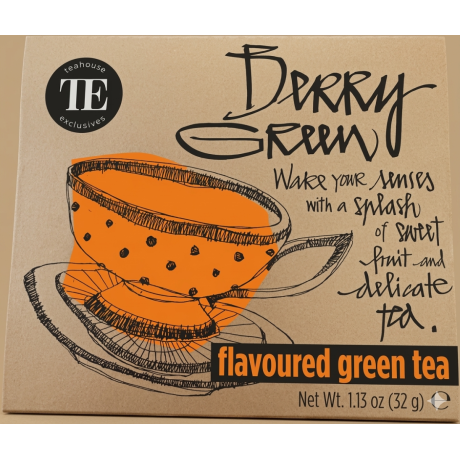 Teahouse Exclusives Everyday Zelený čaj s ovocem 16 sáčků