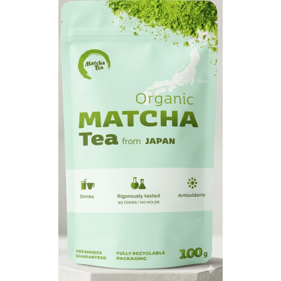 Prémiová Japonská Matcha 100g | antioxidanty a enerige | kavagastro.cz