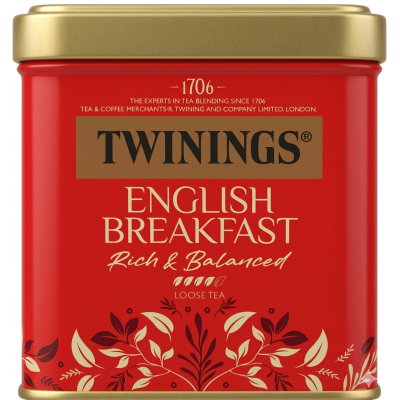 Twinings English Breakfast černý sypaný čaj 100 g