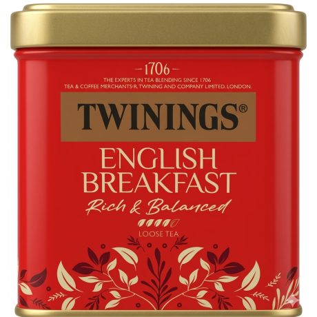 Twinings English Breakfast černý sypaný čaj 100 g
