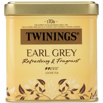 Twinings Earl Grey černý sypaný čaj s bergamotem 100g