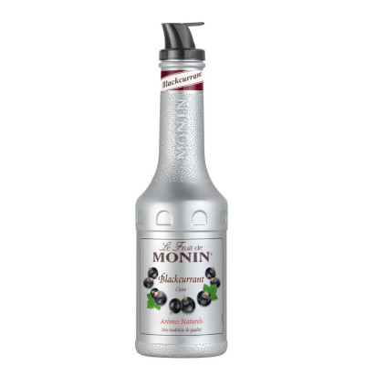Monin pyré Černý rybíz 1 l | Ideální pro domácí limonády a koktejly