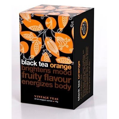 Vintage Teas Černý čaj  pomeranč 30 x 1,5 g
