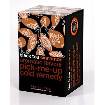 Vintage Teas Černý čaj skořice 30 x 1,5 g