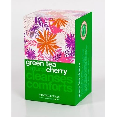 Vintage Teas Zelený čaj třešeň 30 x 1,5 g