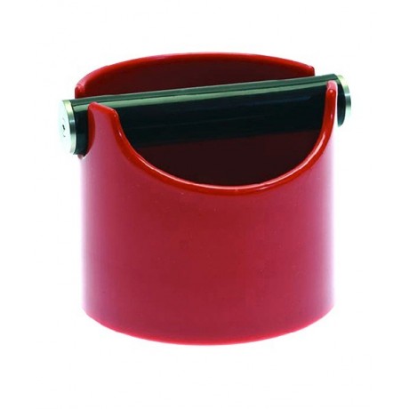 Knock box (odklepávač na kávu) ø 119x102 mm červený