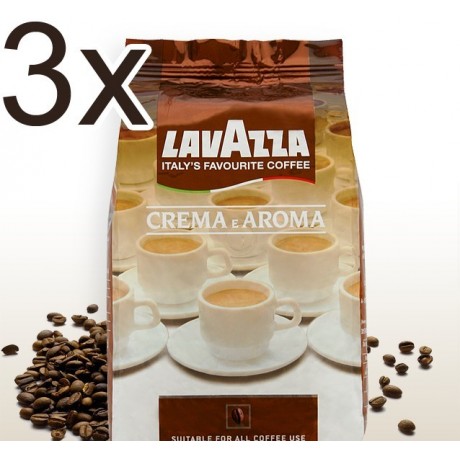 Lavazza Crema e Aroma 3x1kg zrnková káva