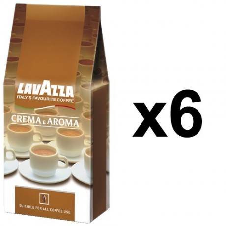 Lavazza Crema e Aroma 6x1kg zrnková káva