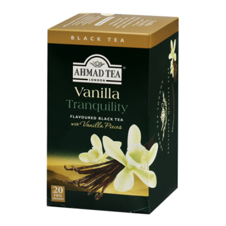 Ahmad Tea Černý čaj s příchutí Vanilka 20 x 2 g