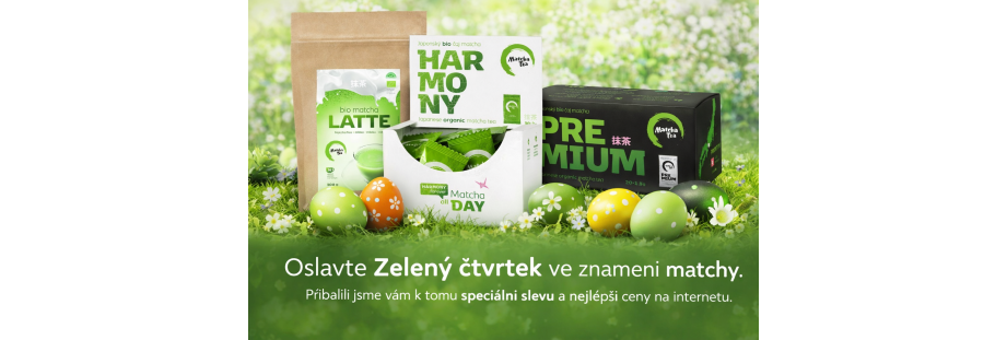 Zelený čtvrtek: Matcha v akci | Nejlepší ceny na internetu