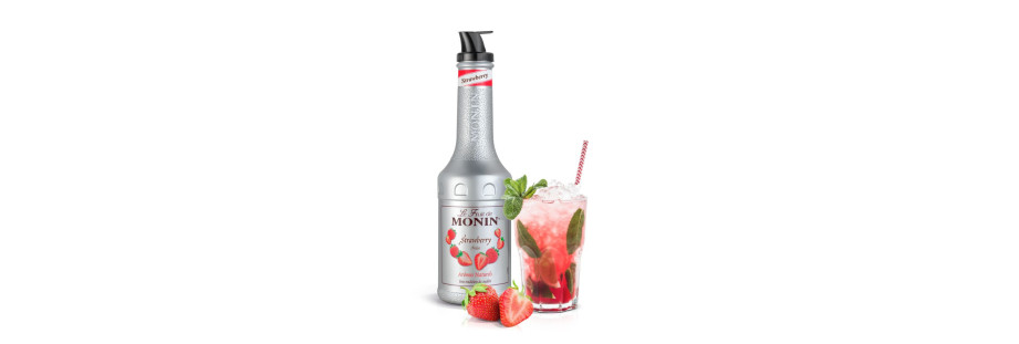 Monin pyré – ovocná pyré do koktejlů, smoothie a dezertů